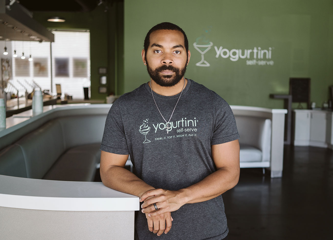 Isaac Collins, Owner of Yogurtini