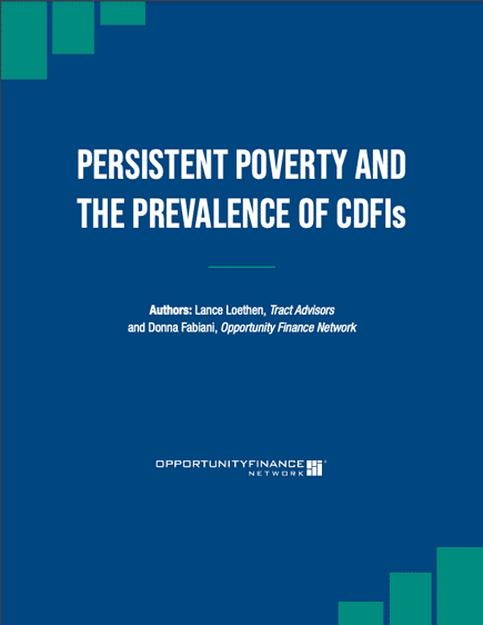 Persistent Poverty and the Prevalence of CDFIs