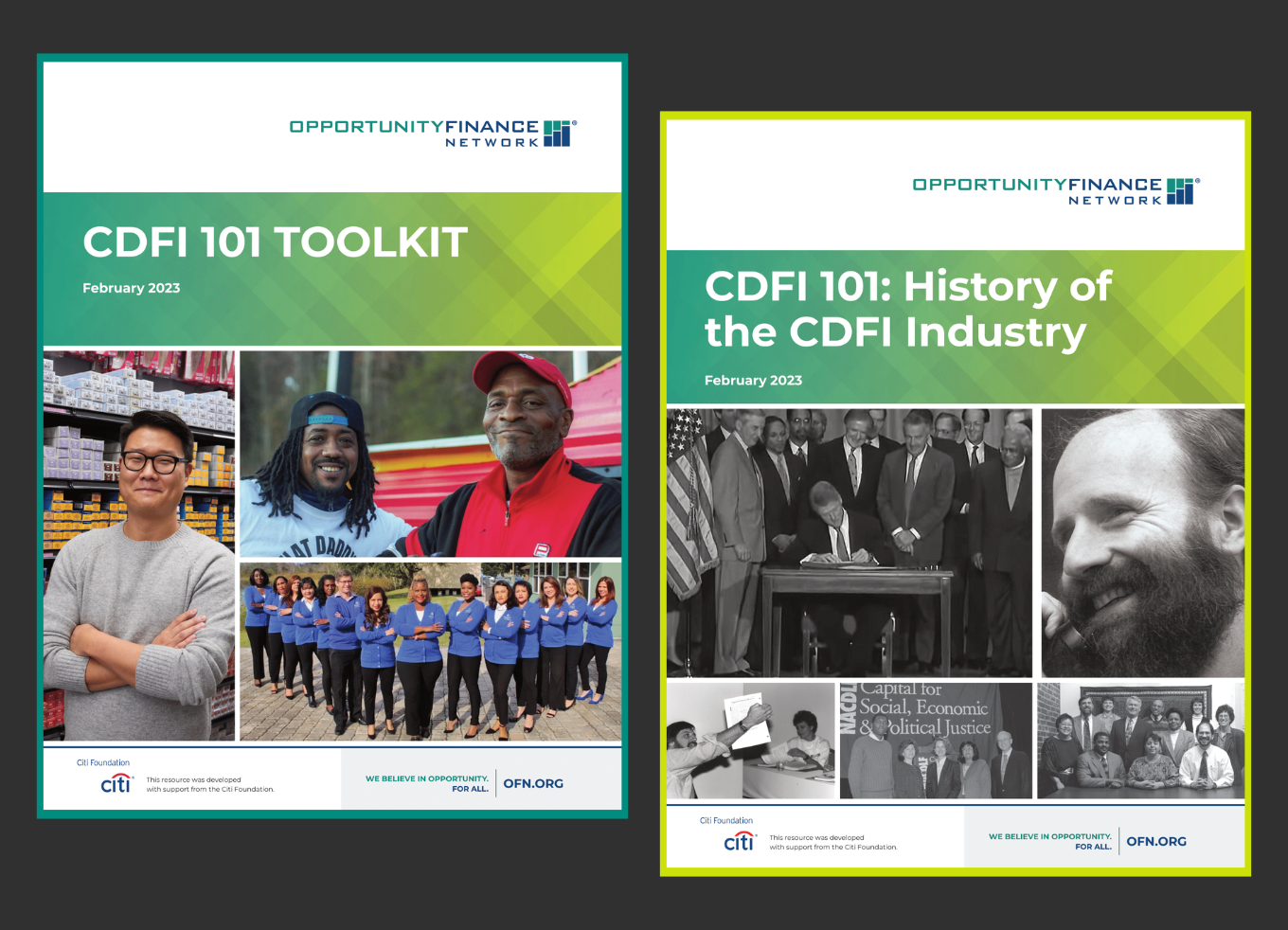 New CDFI 101 toolkit and orientations