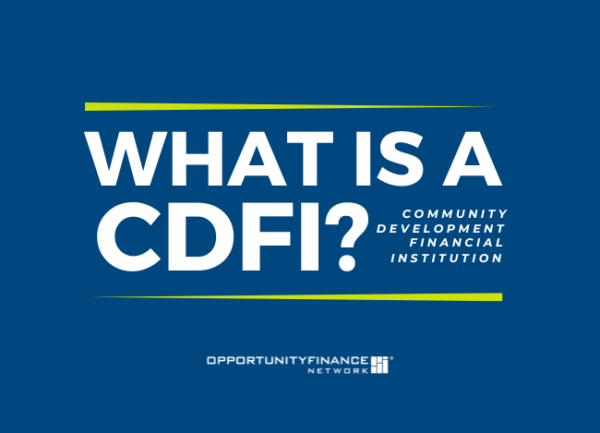 What is a CDFI OFN - What Is A CDFI 600x433