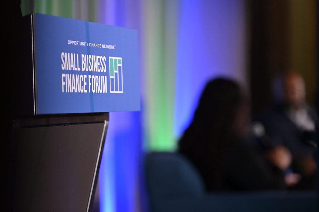 Plenary Session during 2023 Small Business Finance Forum 