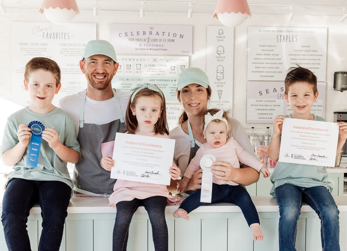 Owner of Clare's Creamery, a Greenville, South Carolina, business that's focused on creating local community impact