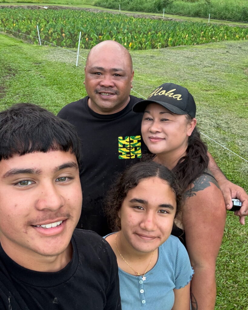 Kahea Kaaihili and her family