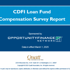 OFN's 2025 CDFI Loan Fund Compensation Survey Report