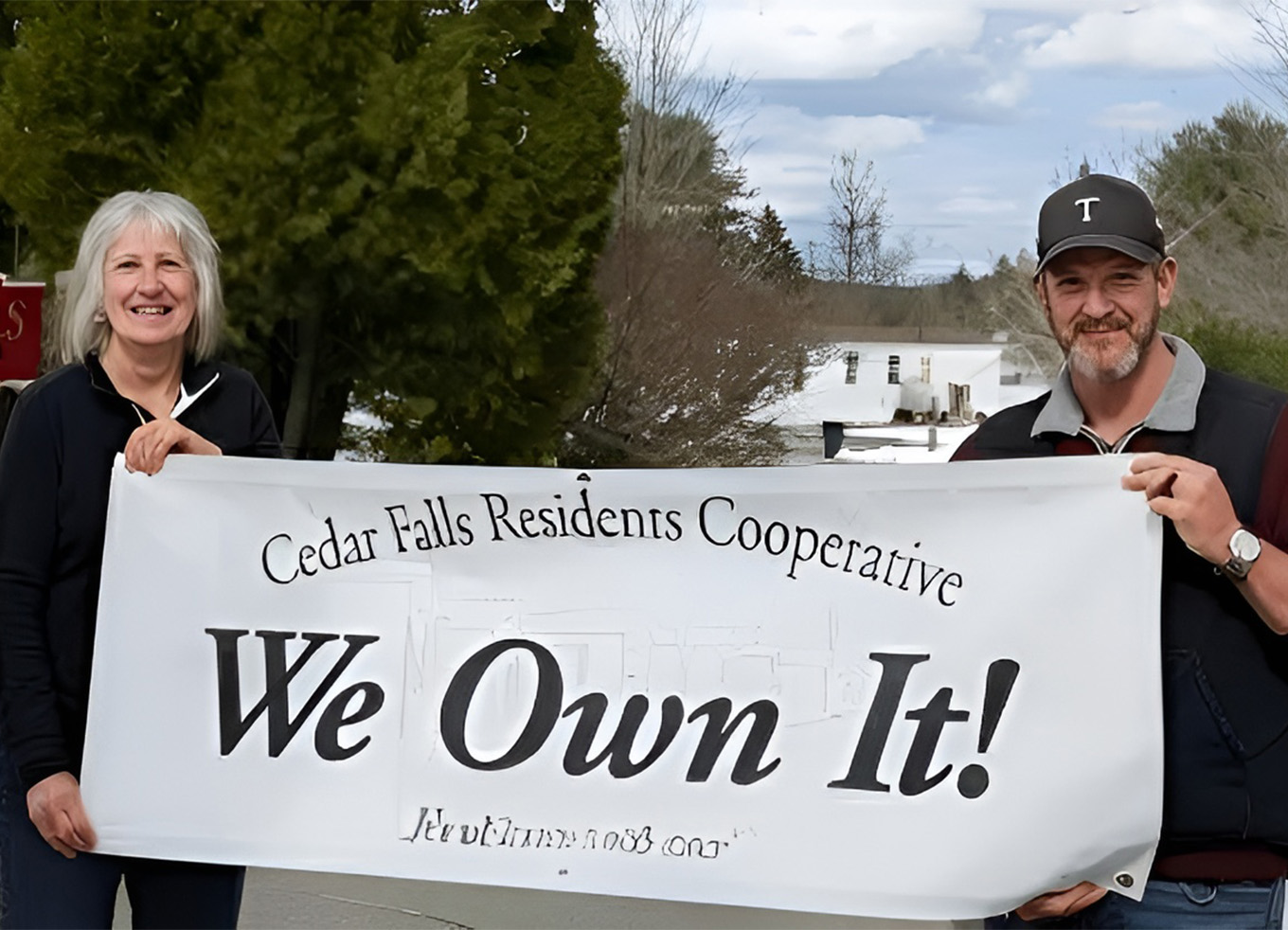 Cedar Falls residents after purchase