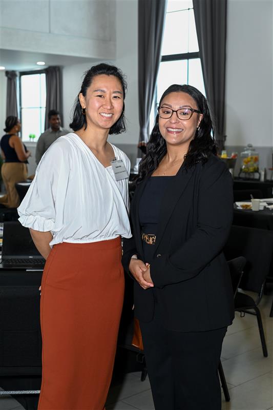 Dafina Williams, OFN’s Chief Public Policy Officer and Head of Government Affairs, and Susie Han from OFN's Policy Team.