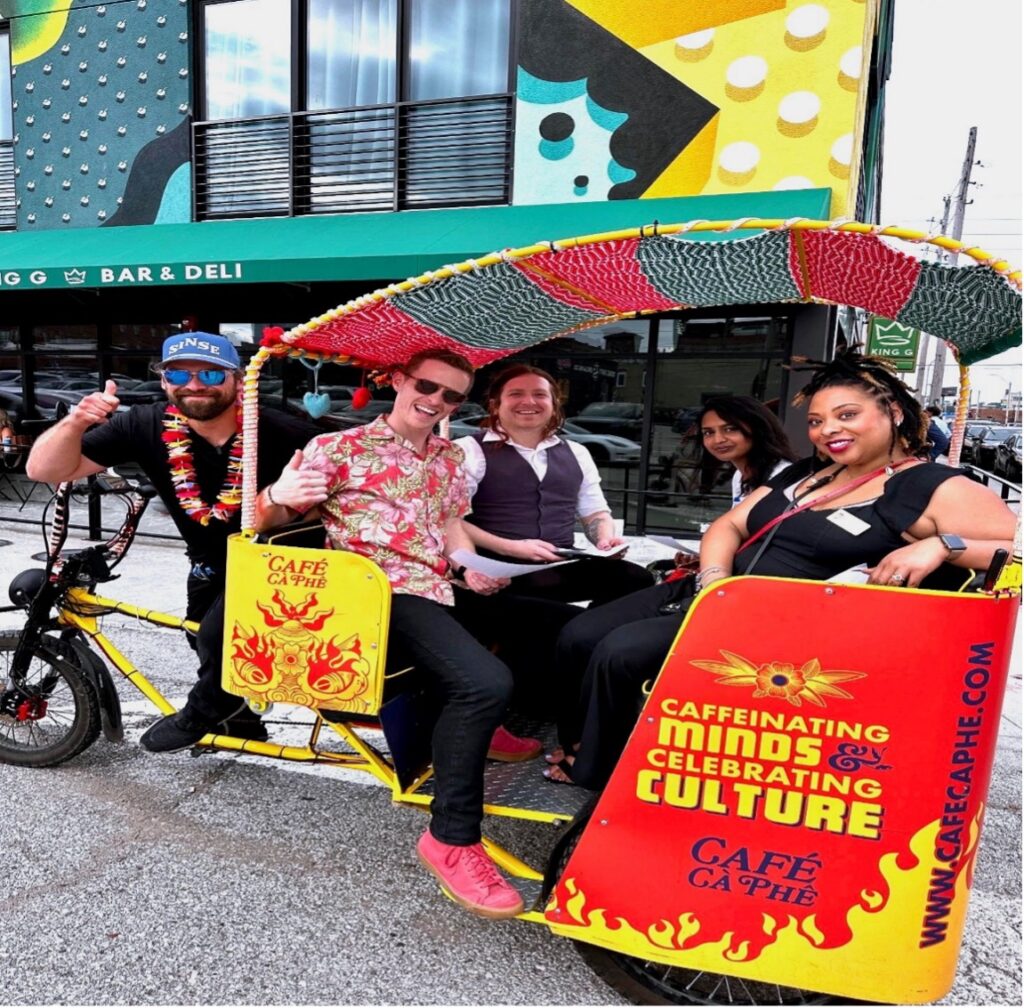 The AltCap Pedal & Prosper Tour stopped by six AltCap borrowers in downtown Kansas City, offering legislators, partners, and community members a fun way to see the community and AltCap’s lending impact.