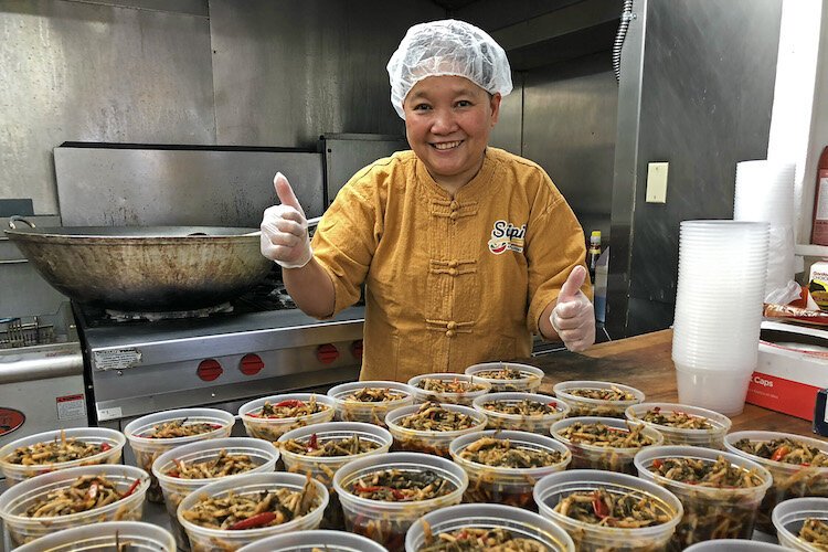 Za Nei Thuai (known to her community as Suipi), owner of Suipi's East End Eatery.