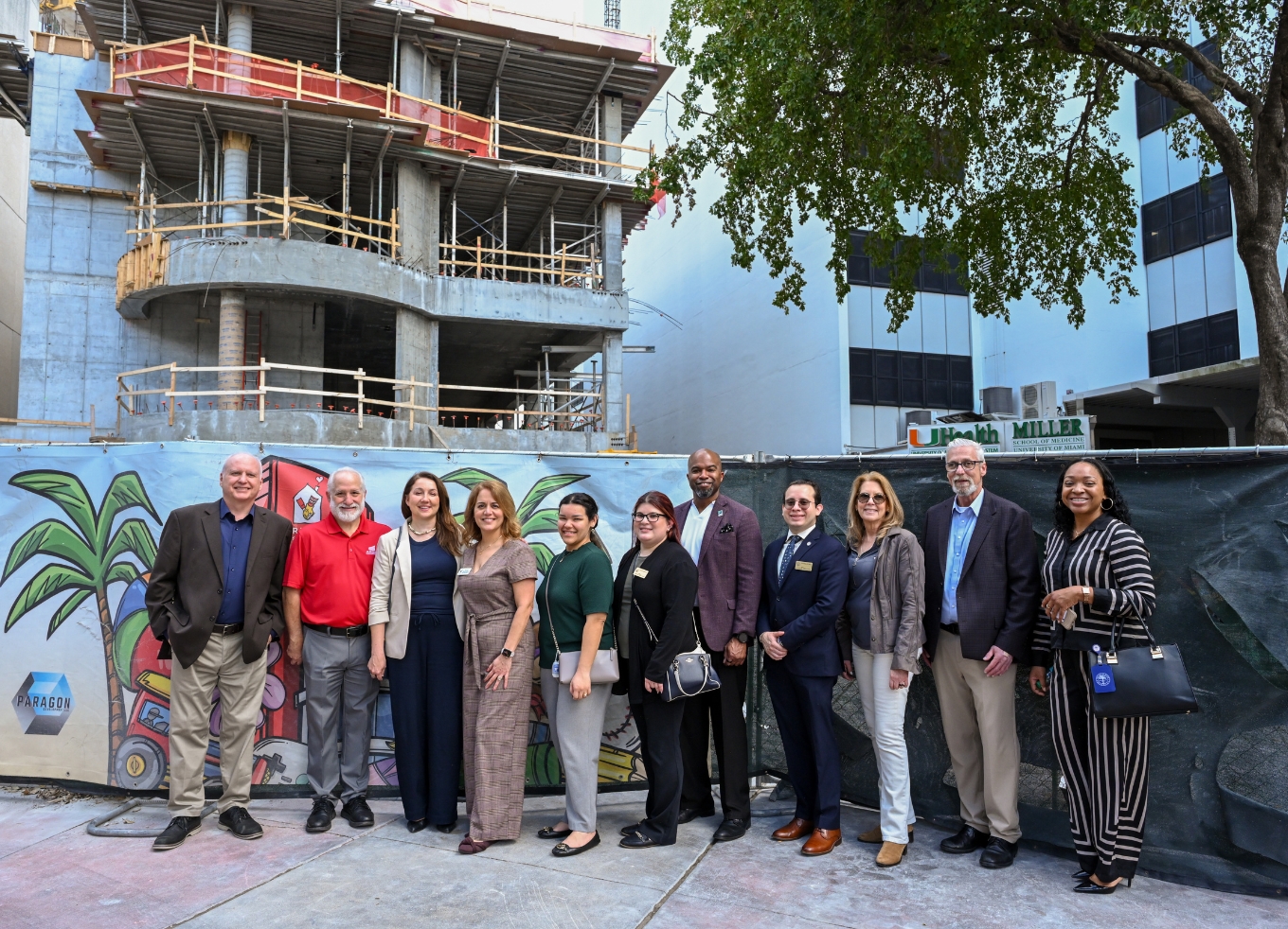 Attendees at a site visit at OFN's 2026 South Regional Meeting in Miami.